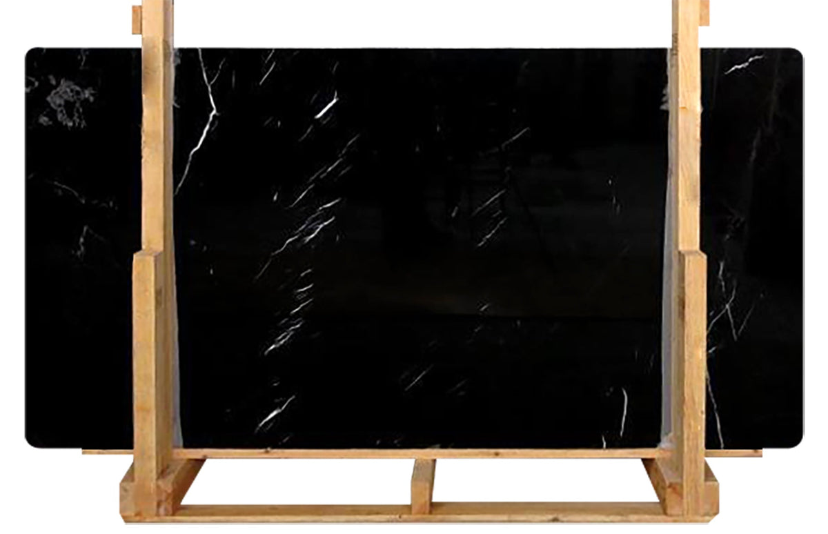 Black Silk Polished  x 3CM Slab # MG112
