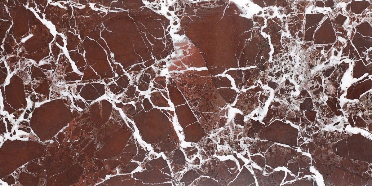 Rosso Levanto Honed 12'' x 24''  x 1/2'' Field Tile