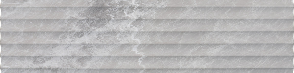 Nordic Grey Honed Flute-In 6'' x 24''  x 1/2'' Field Tile Building Materials 