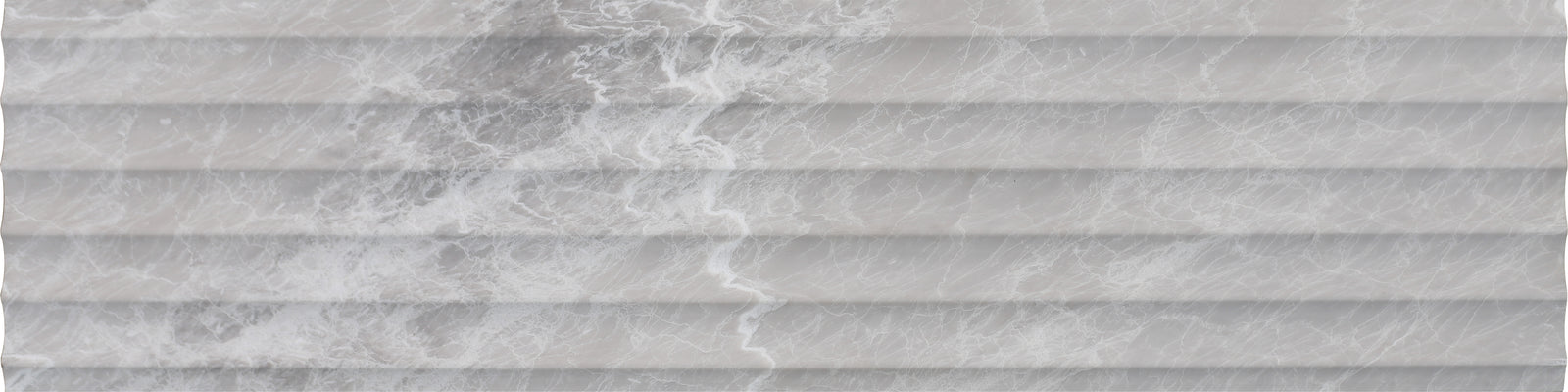 Nordic Grey Honed Flute-In 6'' x 24''  x 1/2'' Field Tile Building Materials 