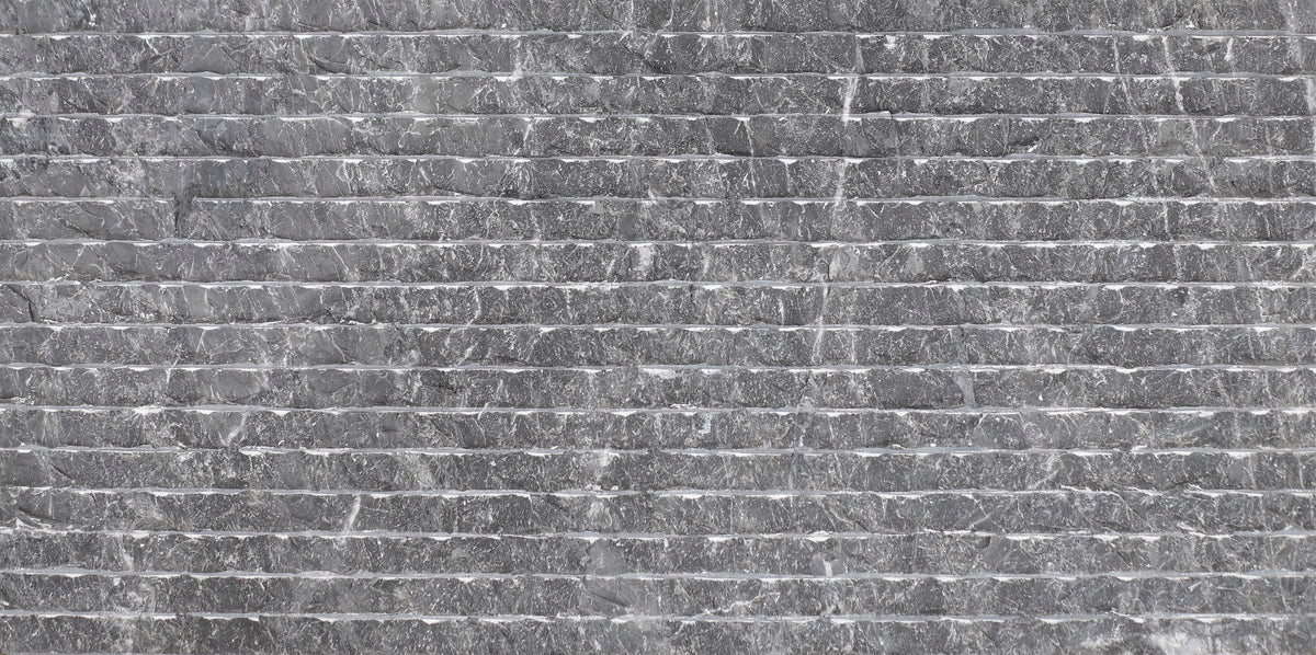Lovina Grey Rustic Chiseled Small 12'' x 24''  x 3/4'' Field Tile