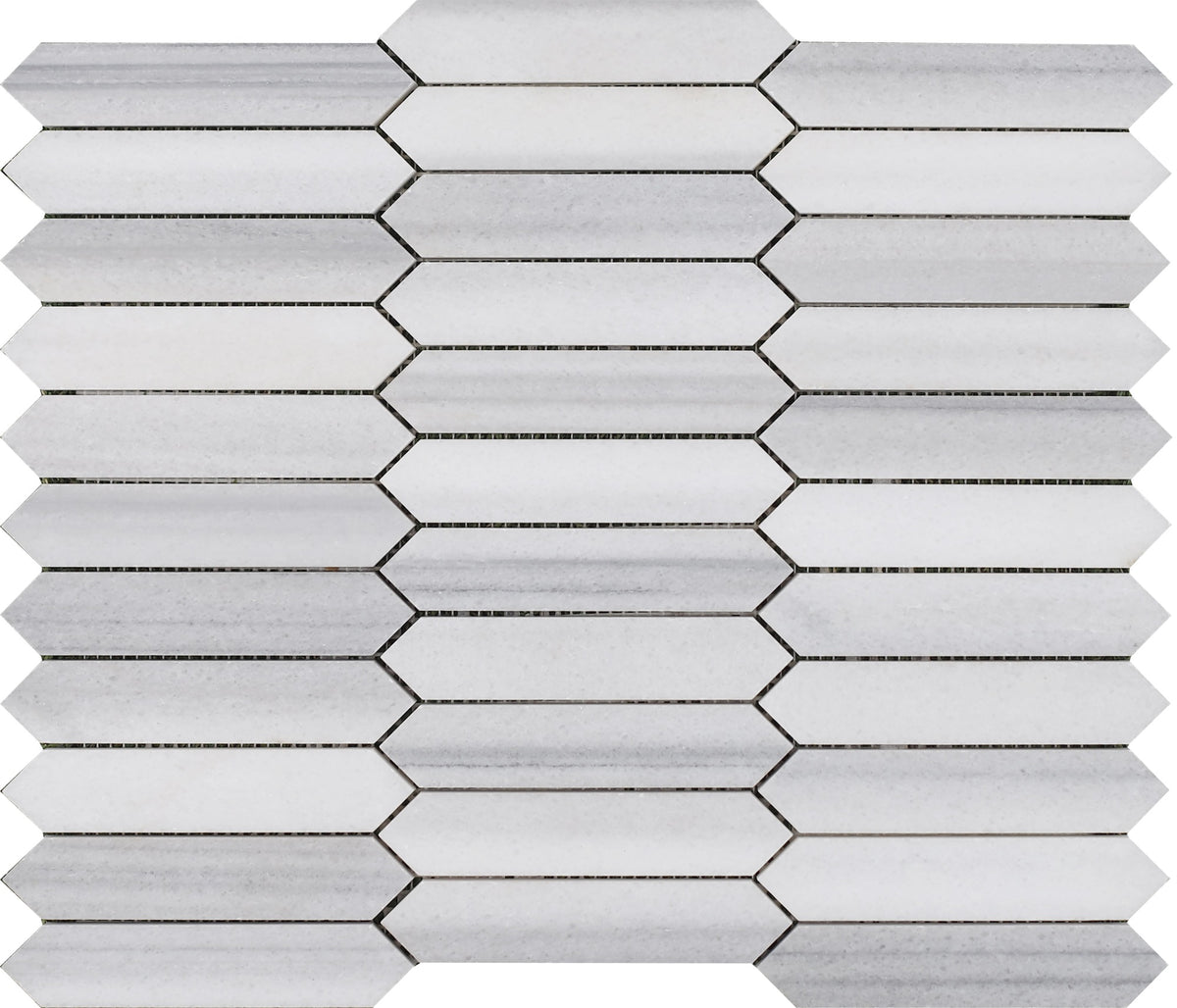 Mink Picket 1''x4'' Honed Mosaic Building Materials 