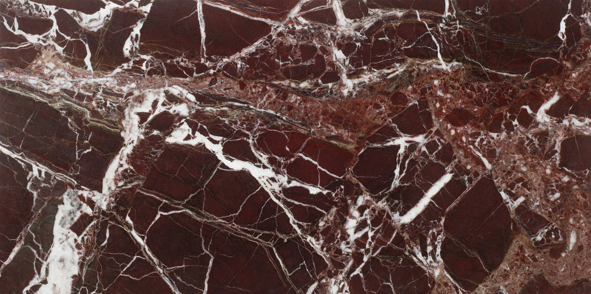 Rosso Levanto Honed 12'' x 24''  x 1/2'' Field Tile