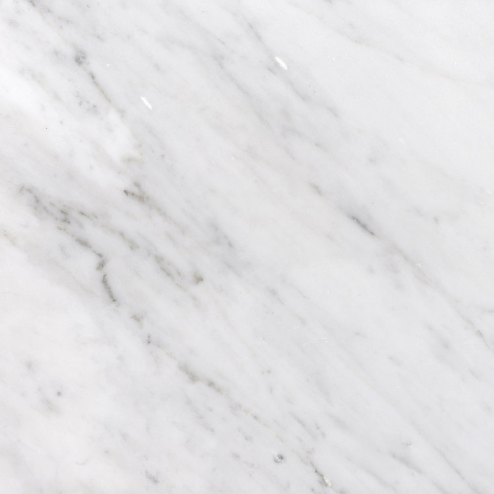 Bianco Carrara Honed 12'' x 12''  x 3/8'' Field Tile