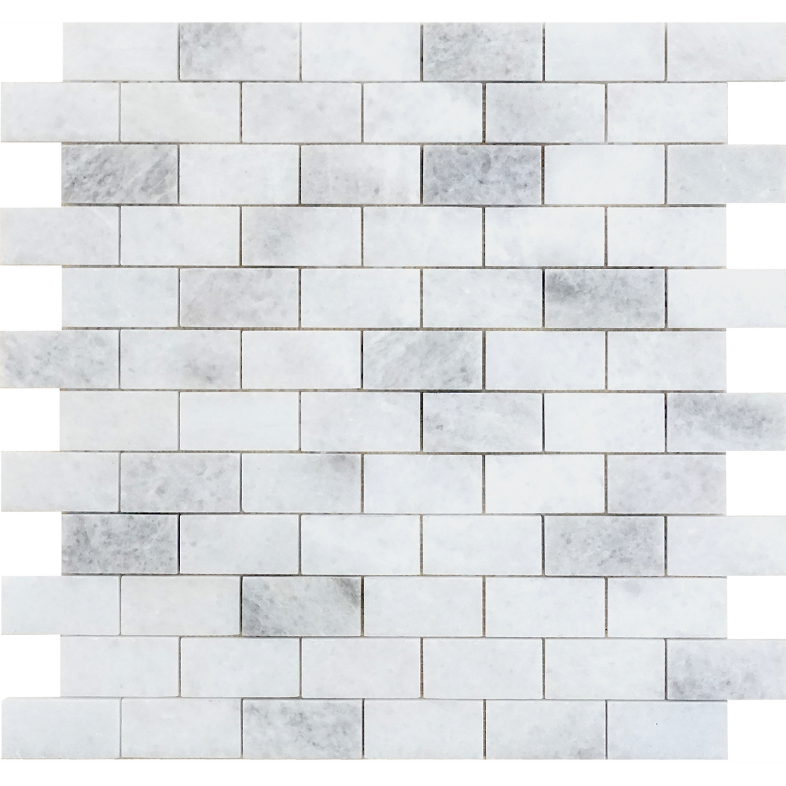 Biarritz White 1''x2'' Polished Mosaic Building Materials 