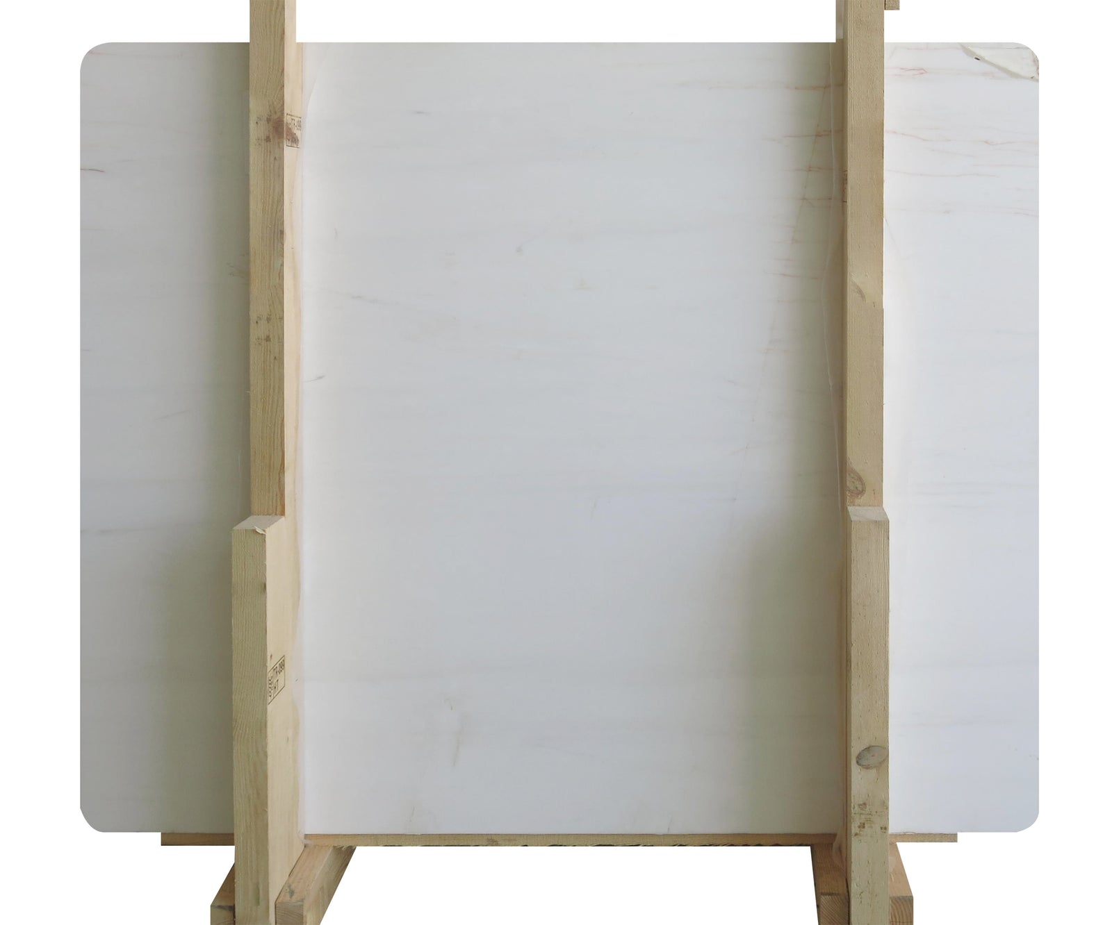 Glacier White Honed  x 2CM Slab # H3827 Building Materials 