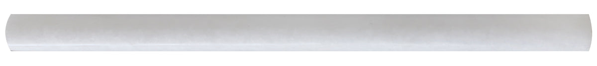 Biarritz White Honed Pencil  Molding