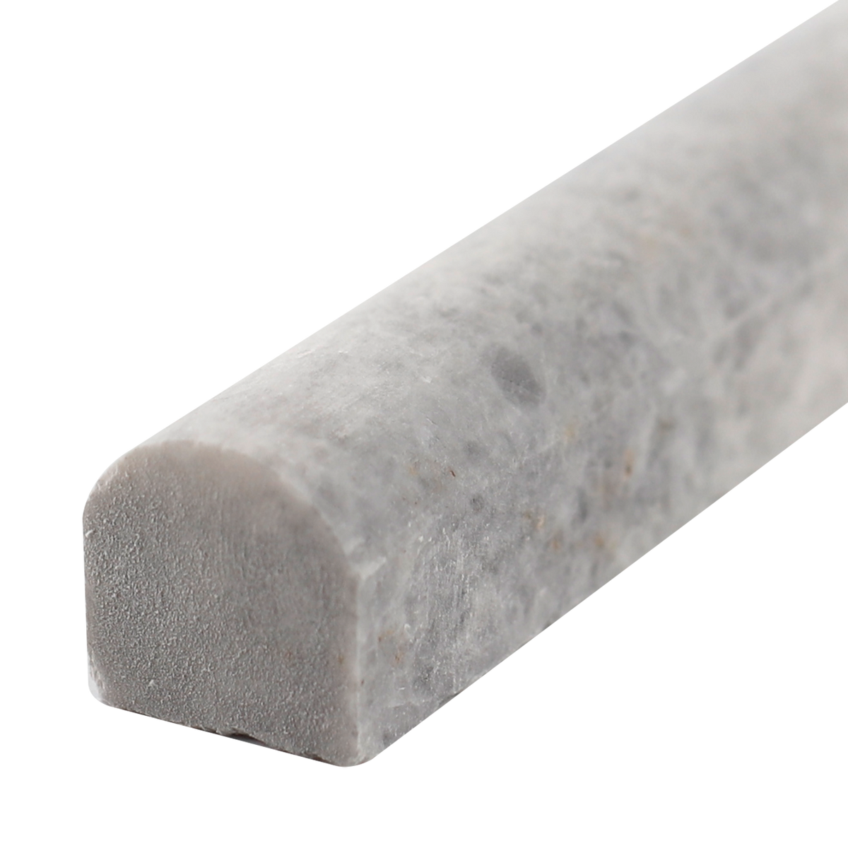 Biarritz White Polished Pencil  Molding Building Materials 