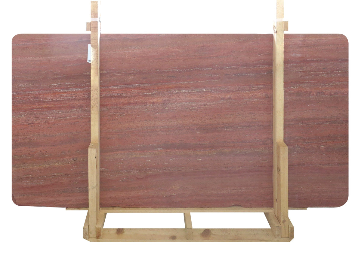 Bordeaux Travertine VC Honed  x 2CM Slab # L4112