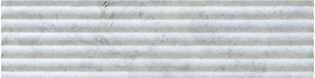 Tundra Grey Honed Flute-Out 6'' x 24''  x 1/2'' Field Tile Building Materials Tundra Grey  Flute-Out 6'' x 24'' Limestone Field Tile