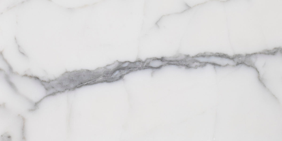 Statuario Extra Honed 6'' x 12''  x 3/8'' Field Tile