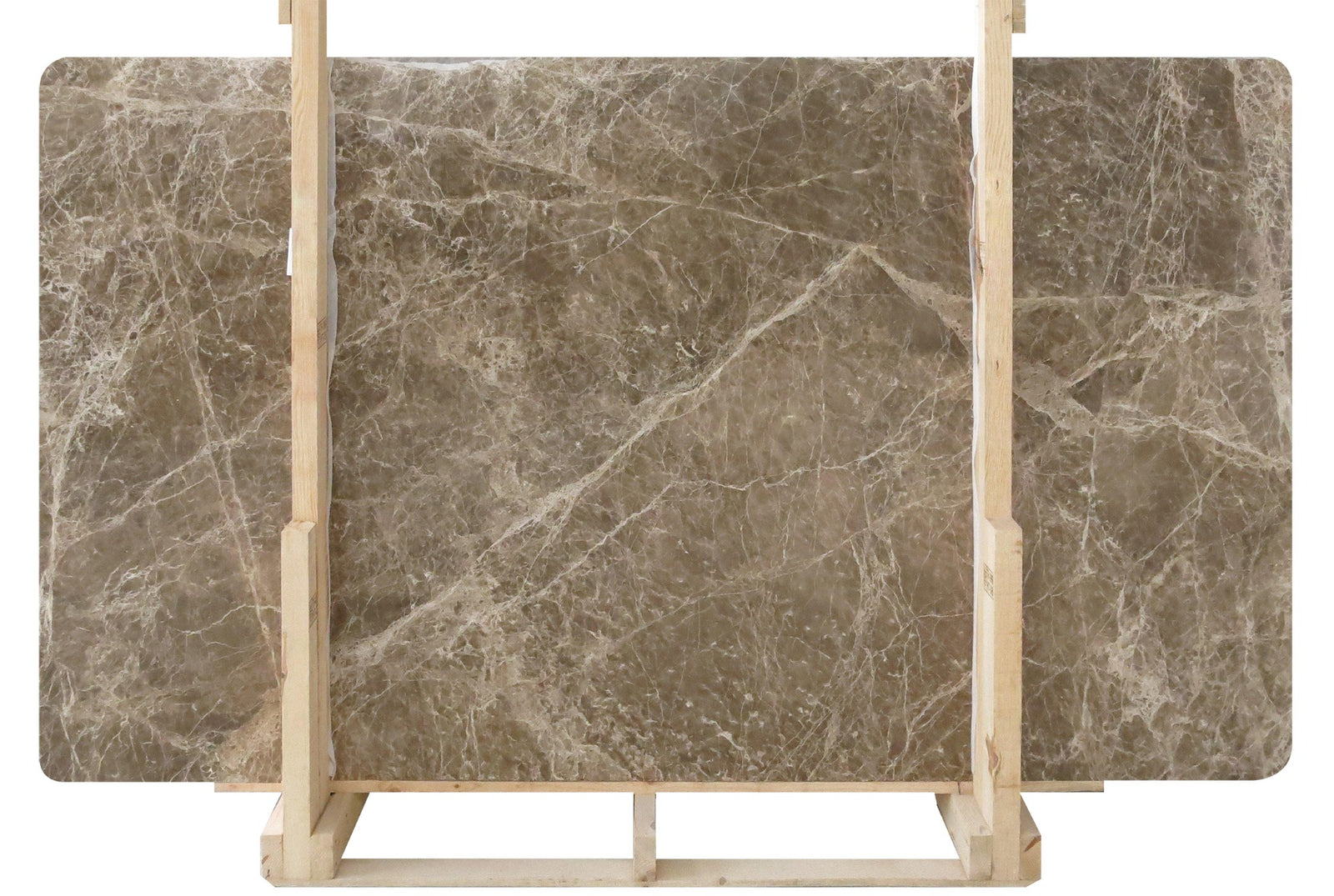 Emperador Mocha Polished  x 3CM Slab # ME732 Building Materials 