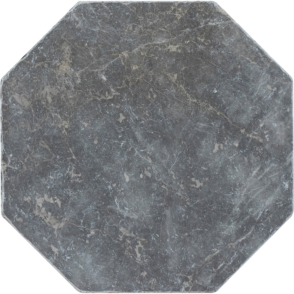 Lovina Grey Tumbled Octagon 8''  x 3/8'' Field Tile