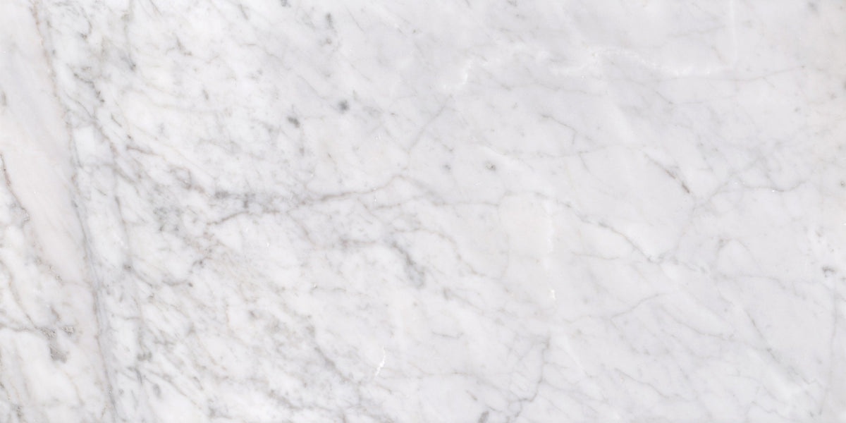 Bianco Carrara Honed 12'' x 24''  x 3/8'' Field Tile Building Materials 