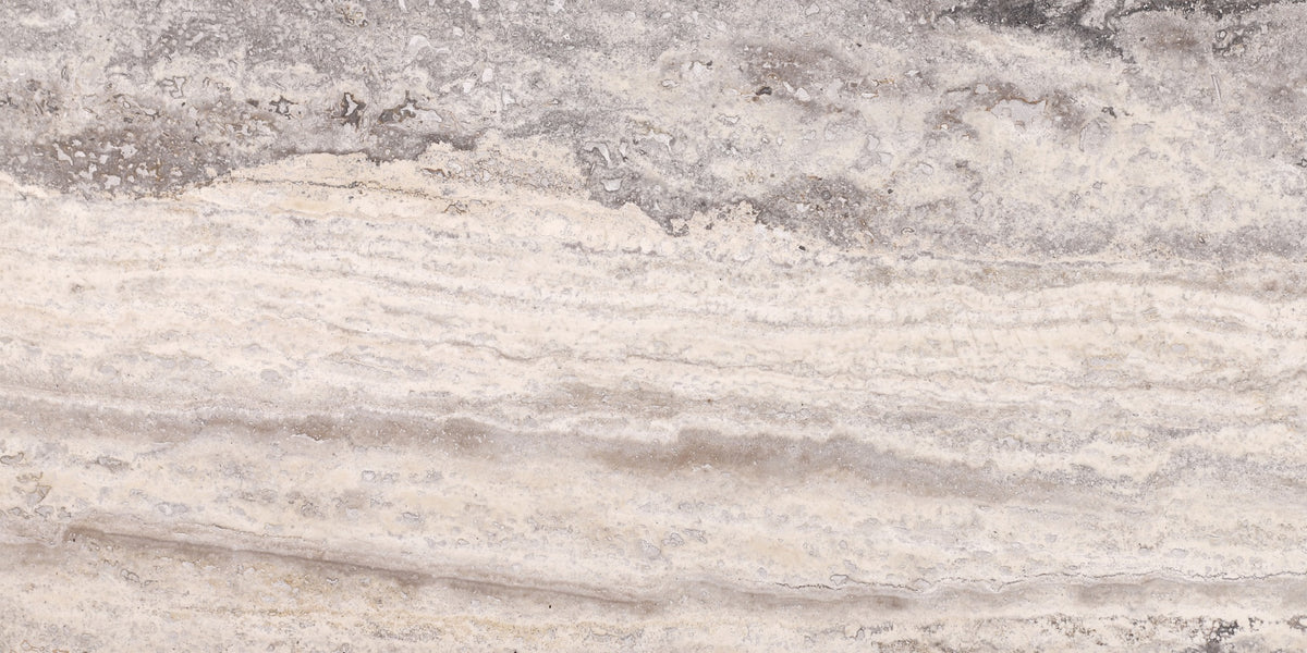 Silver White VC Honed 12'' x 24''  x 1/2'' Field Tile