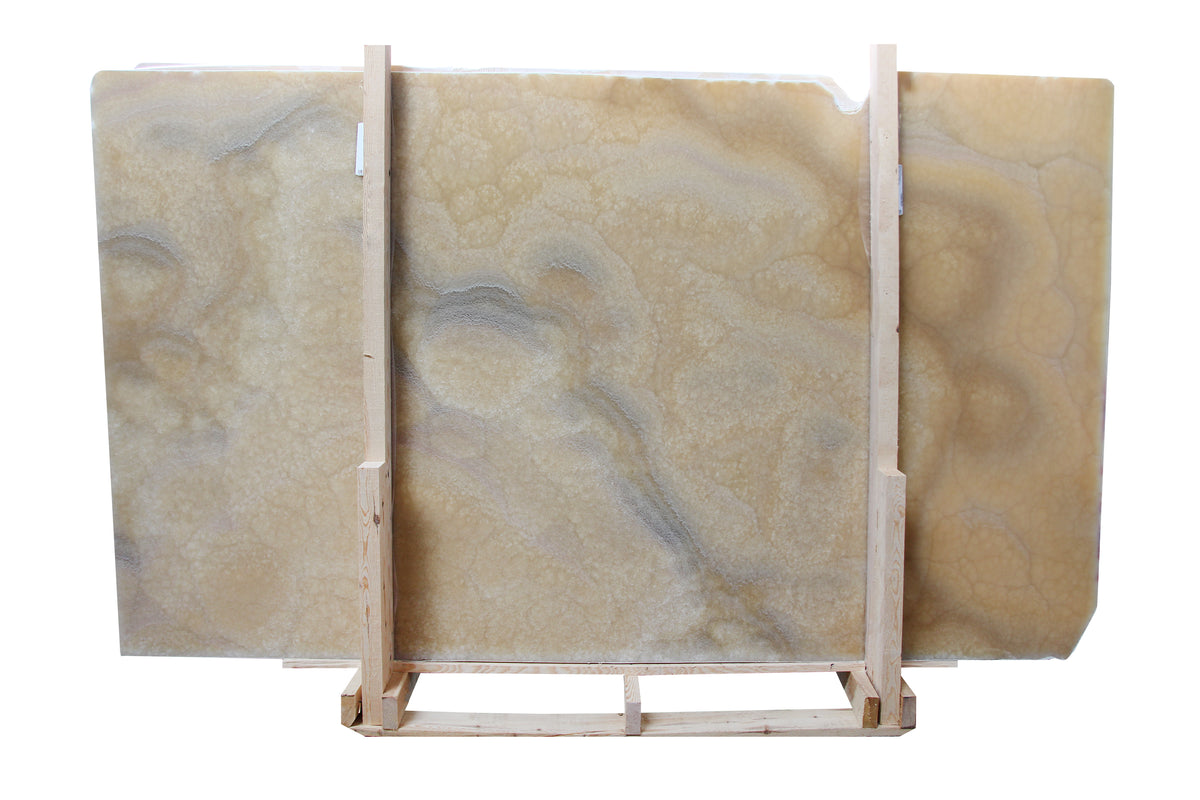 Honey Onyx Polished  x 2CM Slab # O9186