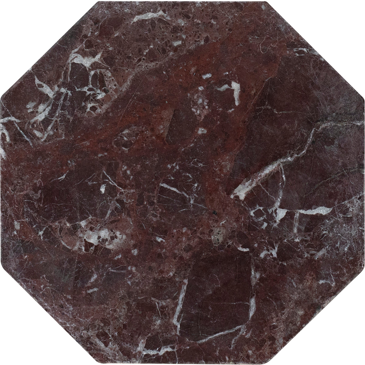 Rosso Levanto Tumbled Octagon 8''  x 3/8'' Field Tile