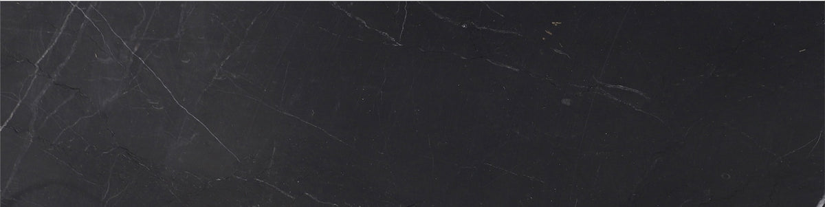 Black Silk Polished 3'' x 12''  x 3/8'' Field Tile