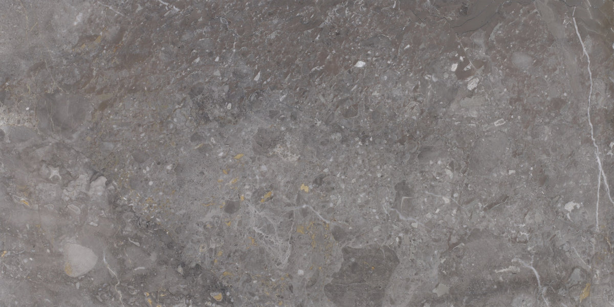 Caribbean Grey Polished 12'' x 24''  x 1/2'' Field Tile